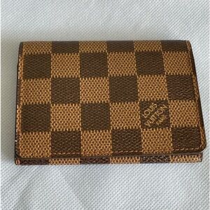 Louis Vuitton Damier card holder (2004)